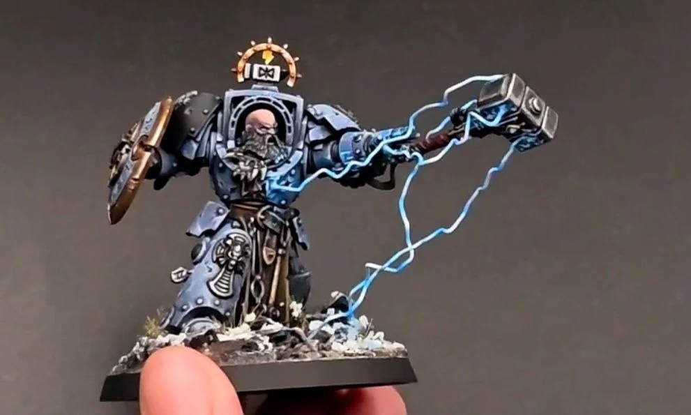 Space Wolves — пофарбований персонаж Warhammer 40,000